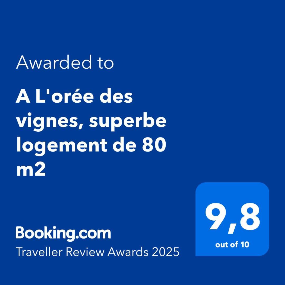 A L'Oree Des Vignes, Superbe Logement De 80 M2 Wangen Экстерьер фото